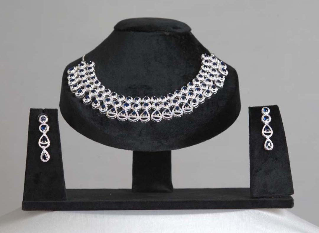 Vintage-Inspired Silver Choker Set