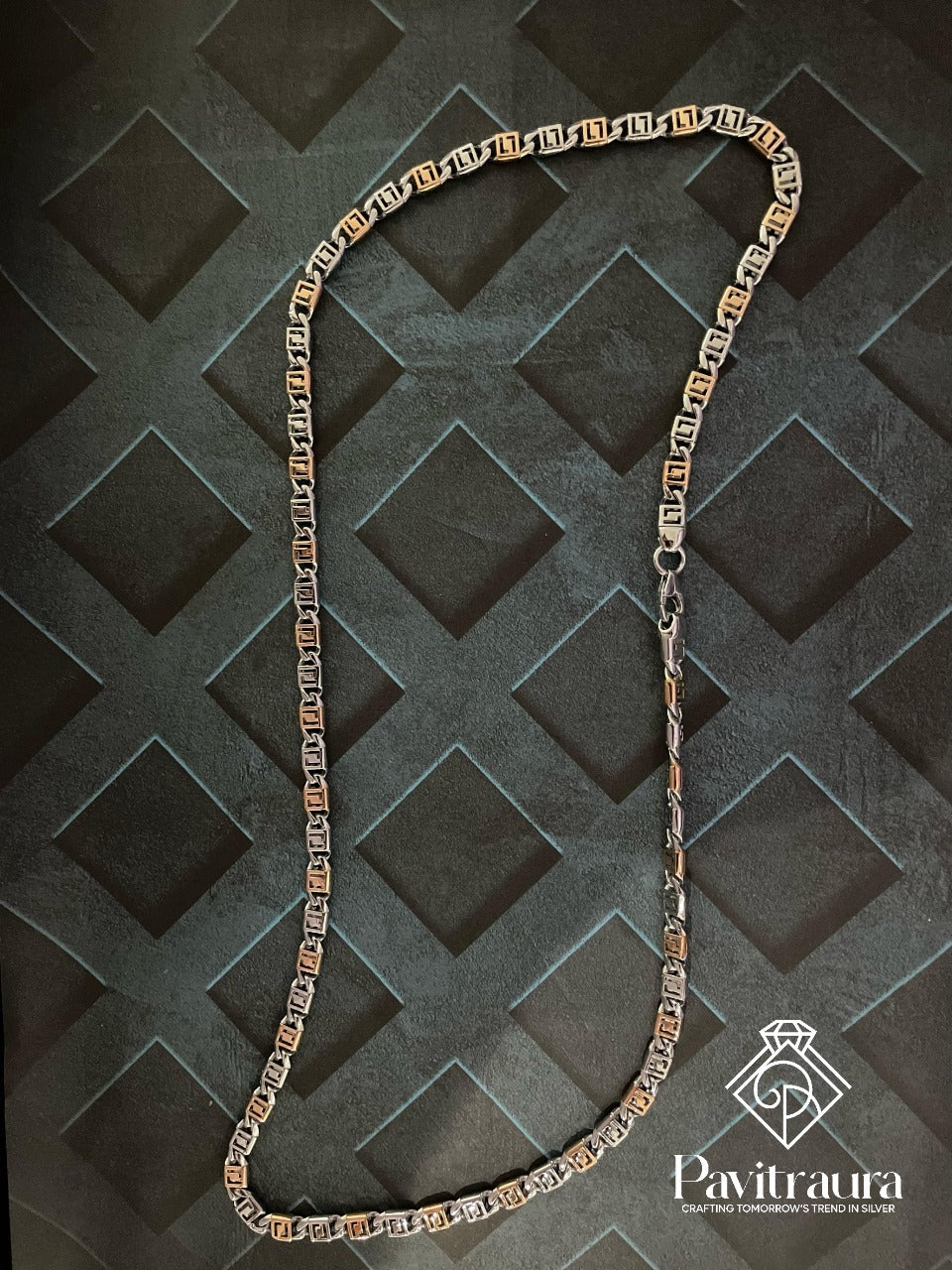 Men's silver chain 16