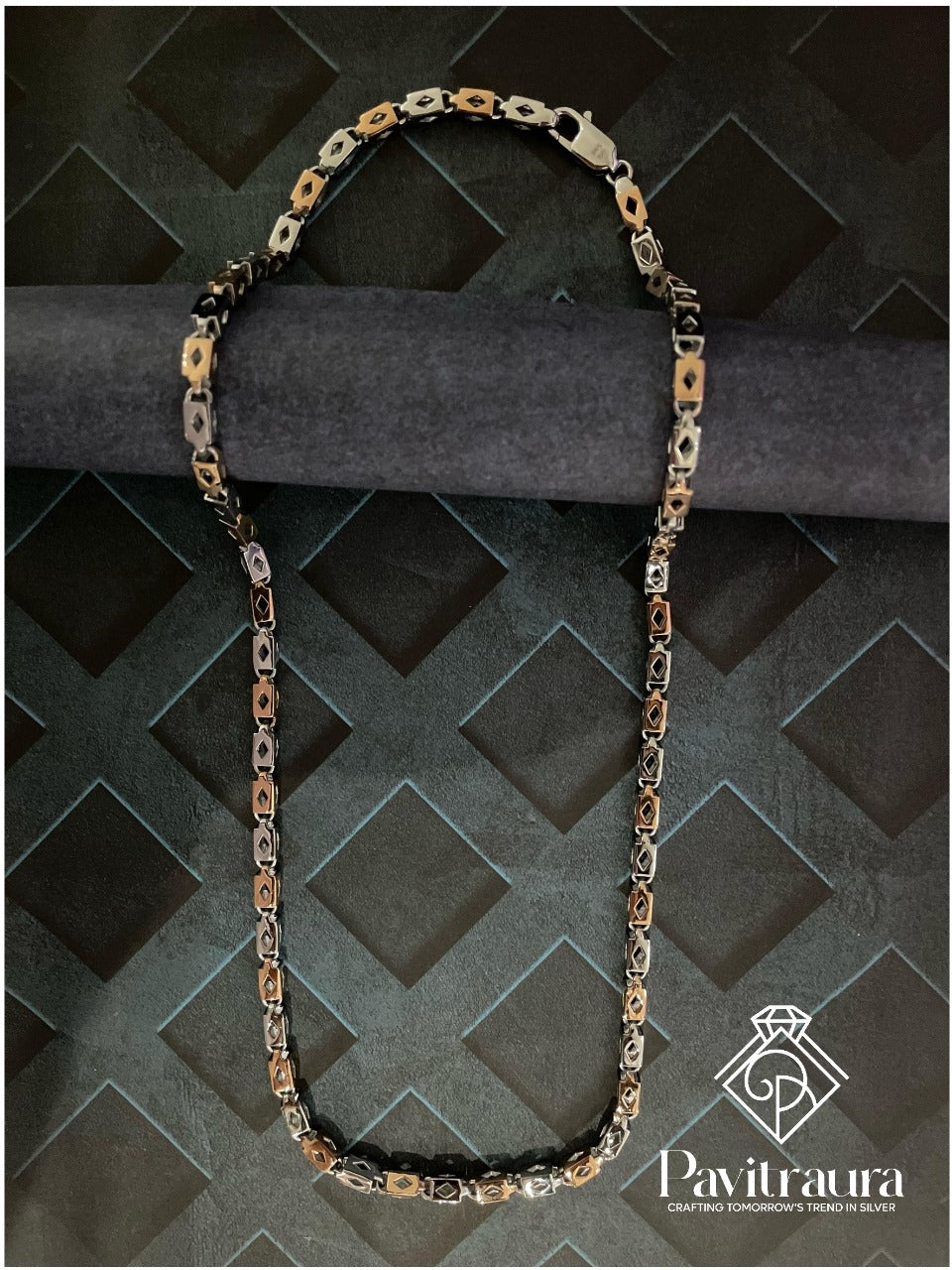 Men's silver chain 20