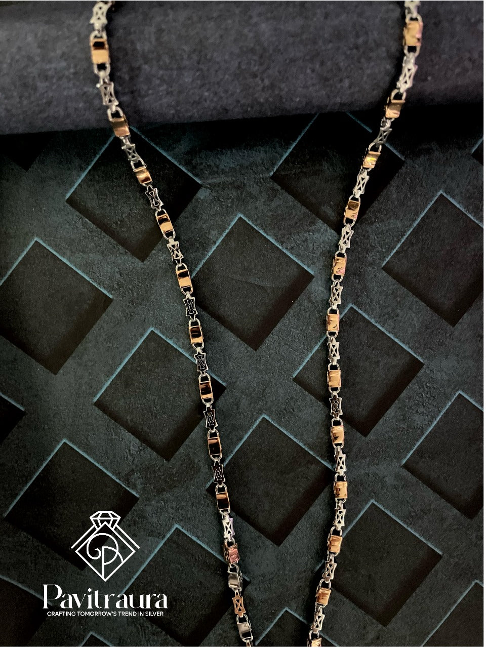 Men's silver chain 6