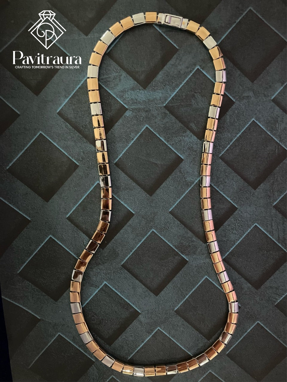 Rosegold & Silver Chain 2