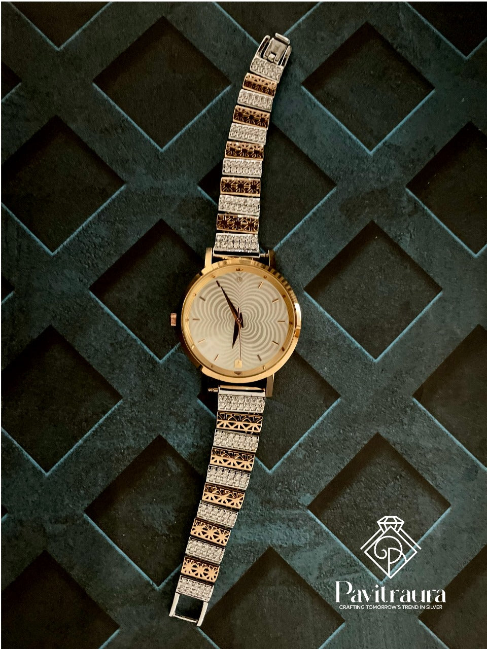 Rose gold men's watch6