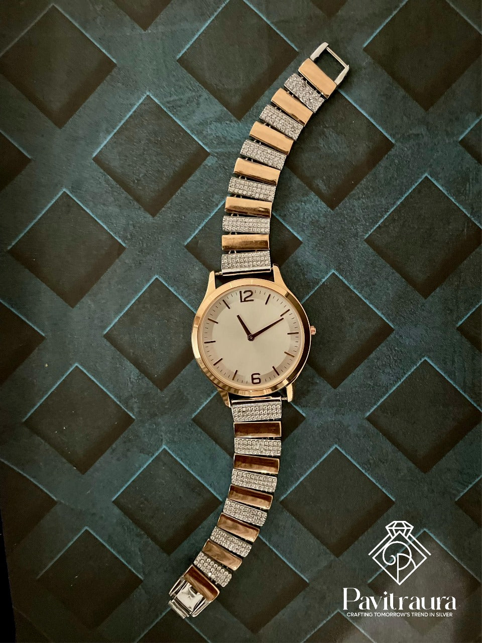 Rose gold men's watch7