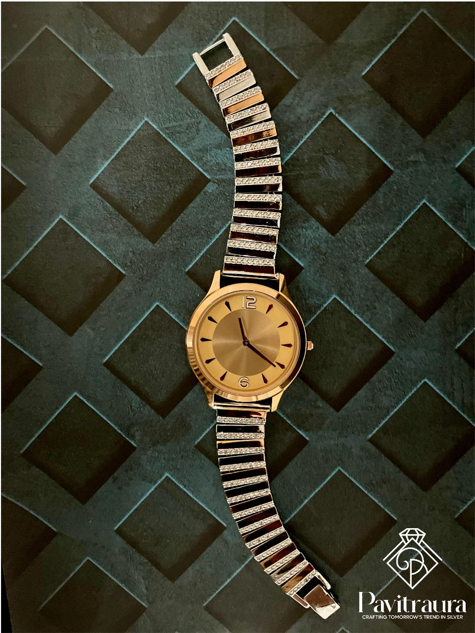 Rose gold men's watch9