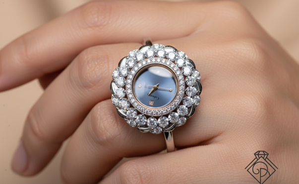 Cocktail Ring Watch