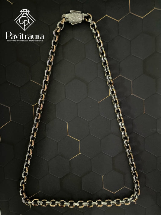 Men's Designer Dual-Tone Chain 1