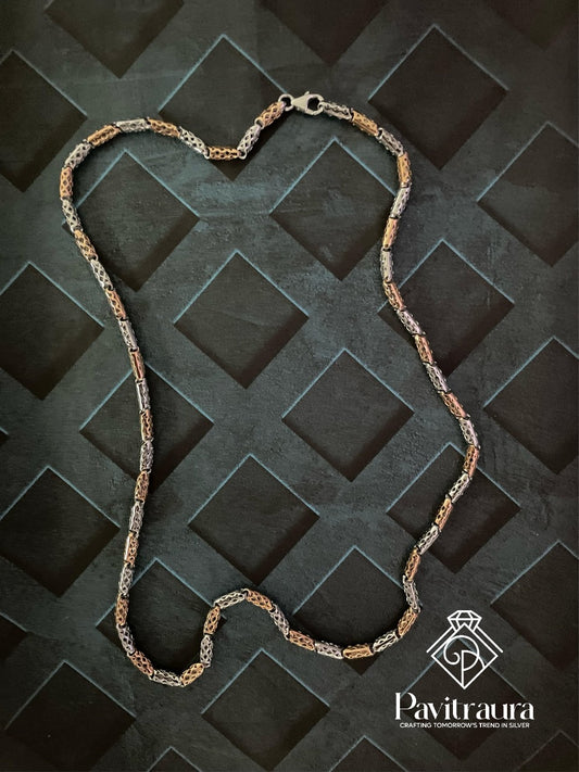 Men's Designer Dual-Tone Chain 2