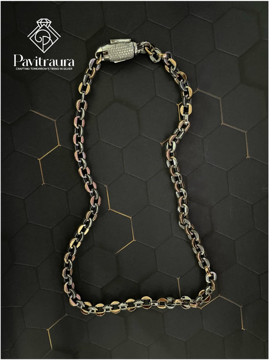 Men's Designer Dual-Tone Chain 3