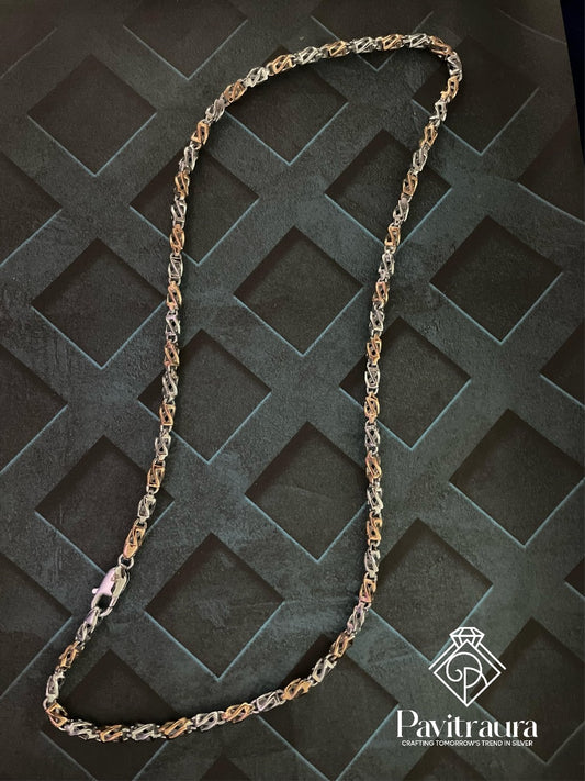 Men's Designer Dual-Tone Chain 7