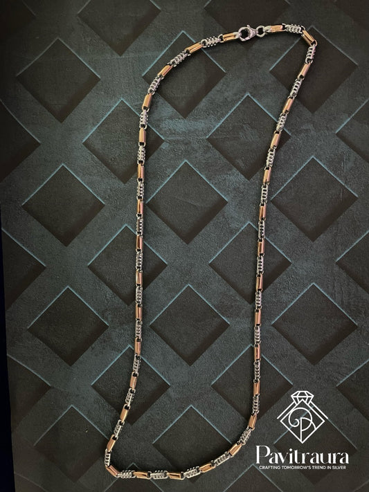 Men's silver chain 11