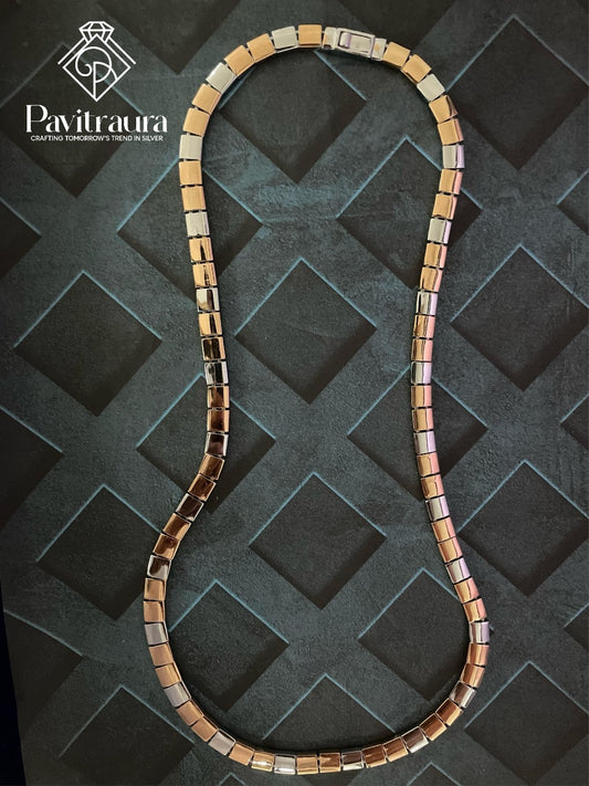 Rosegold & Silver Chain 2