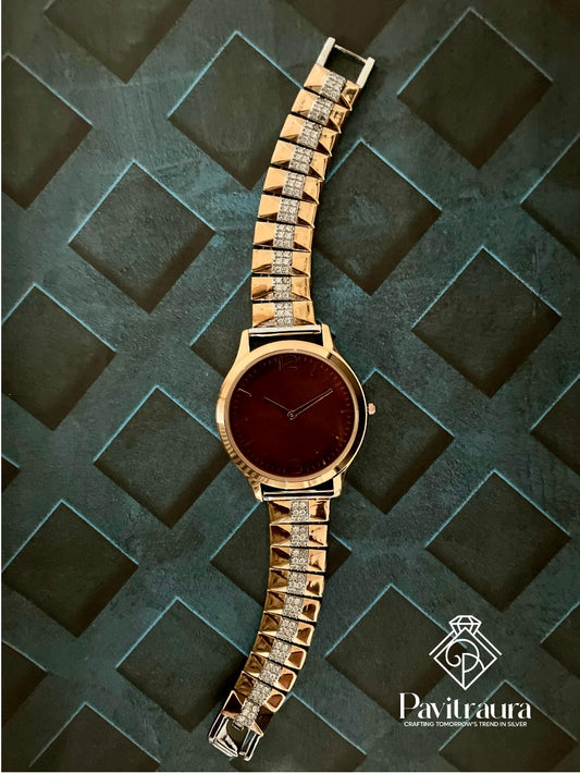 Rose gold men's watch10