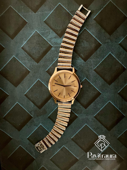 Rose gold men's watch14