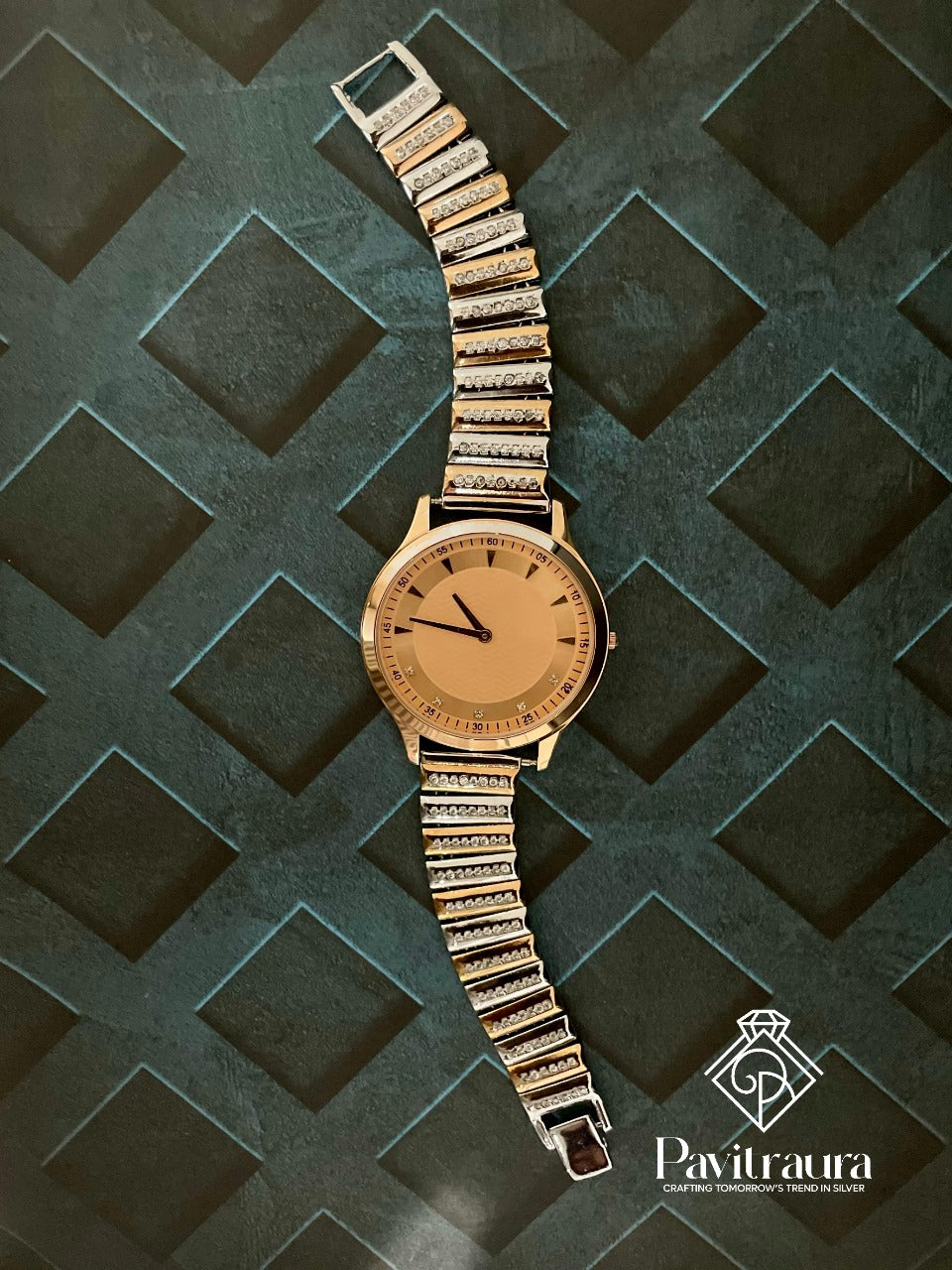 Rose Gold Men's Designer Watch