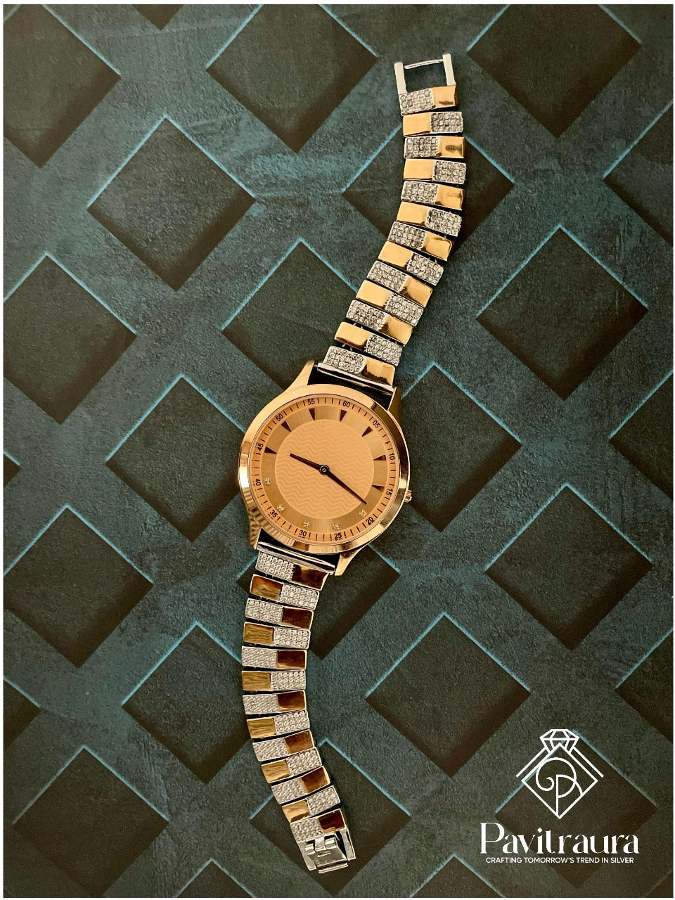Golden Mosaic Watch