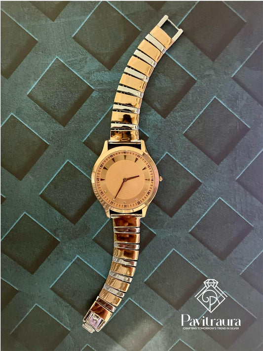 Rose gold men's watch17